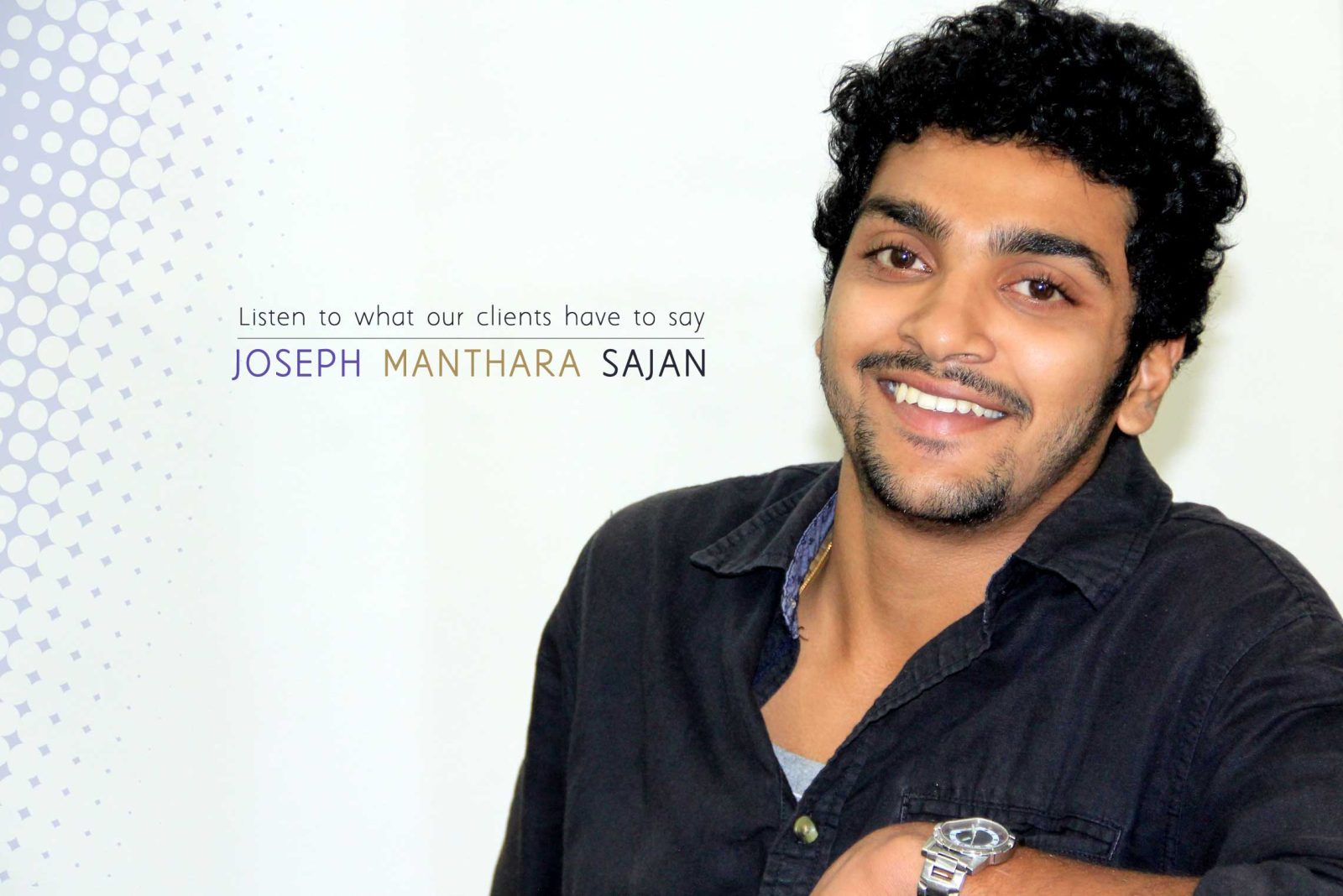 Polinsys Student Client Testimonial, Canada Education, Departure to Canada, Mr Joseph Manthara Sajan