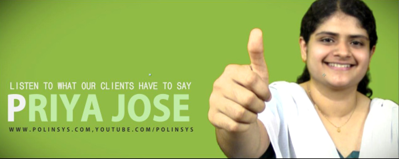 Polinsys Client Testimonial Canada Immigration, Departure to Canada, Mrs Priya Jose