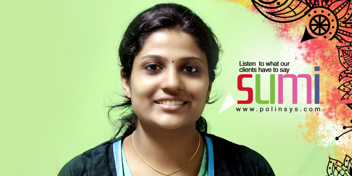 Polinsys Student Client Testimonial, Canada Education, Departure to Canada, Mrs Sumi Saju
