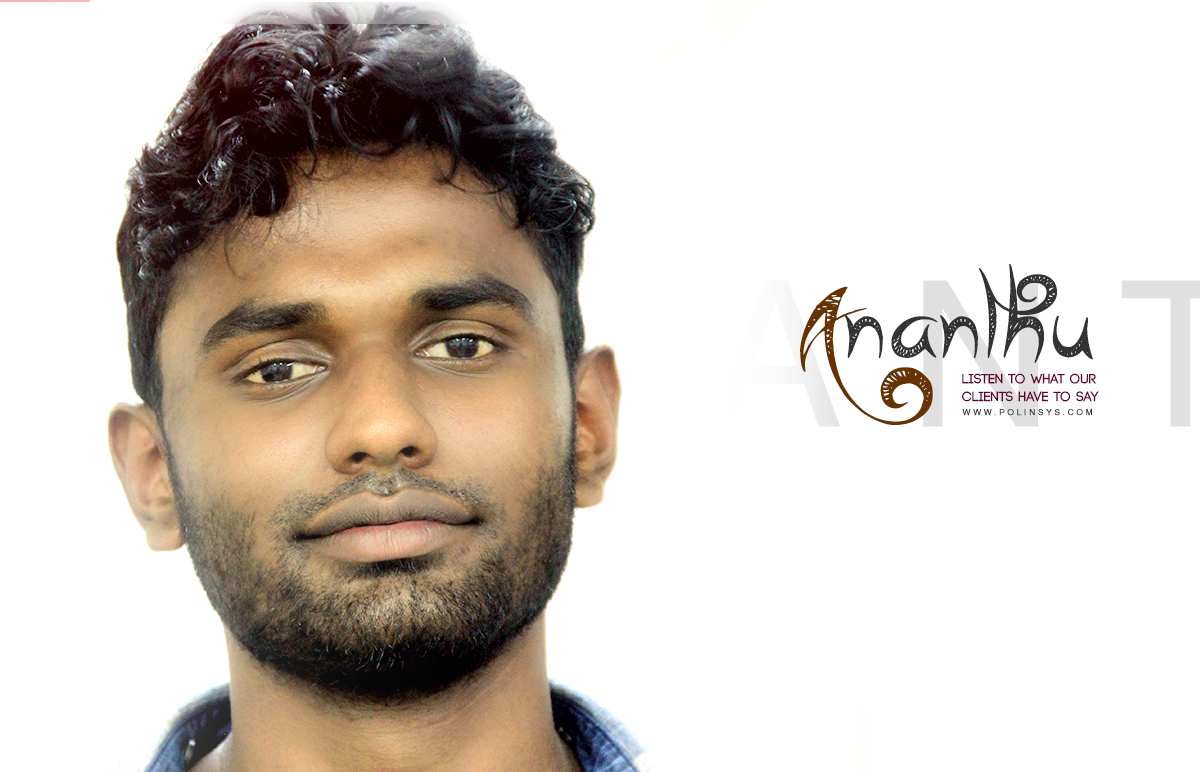 Polinsys Student Client Testimonial, Canada Education, Departure to Canada, Mr Ananthu