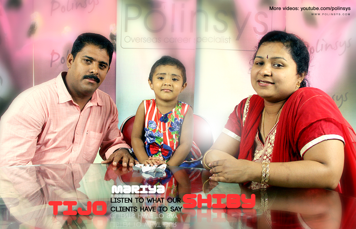Polinsys Client Testimonial Canada Immigration, Departure to Canada, Mrs Shiby & Tijo