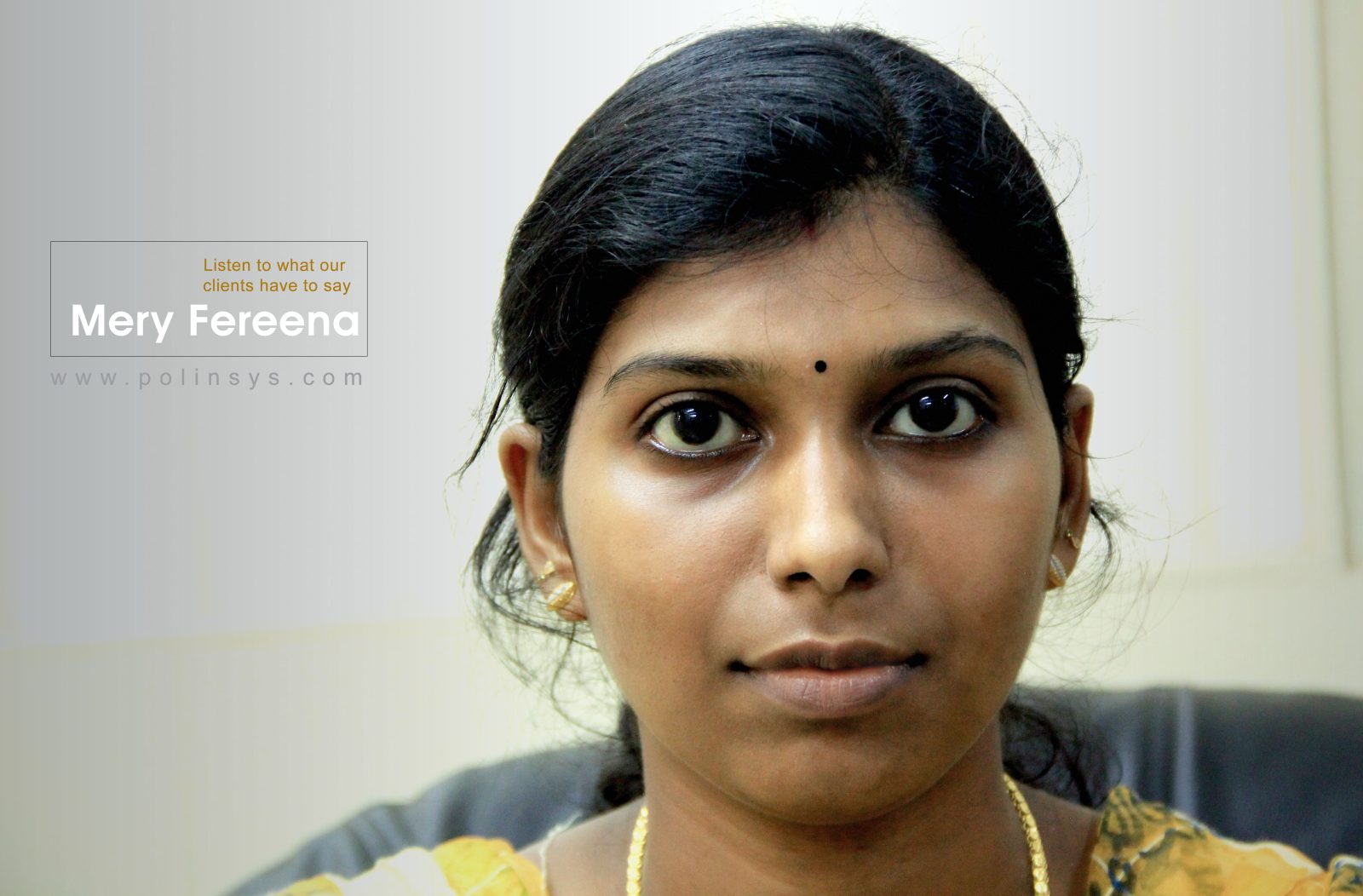 Polinsys Student Client Testimonial, Canada Education, Departure to Canada, Mrs Mery Fereena