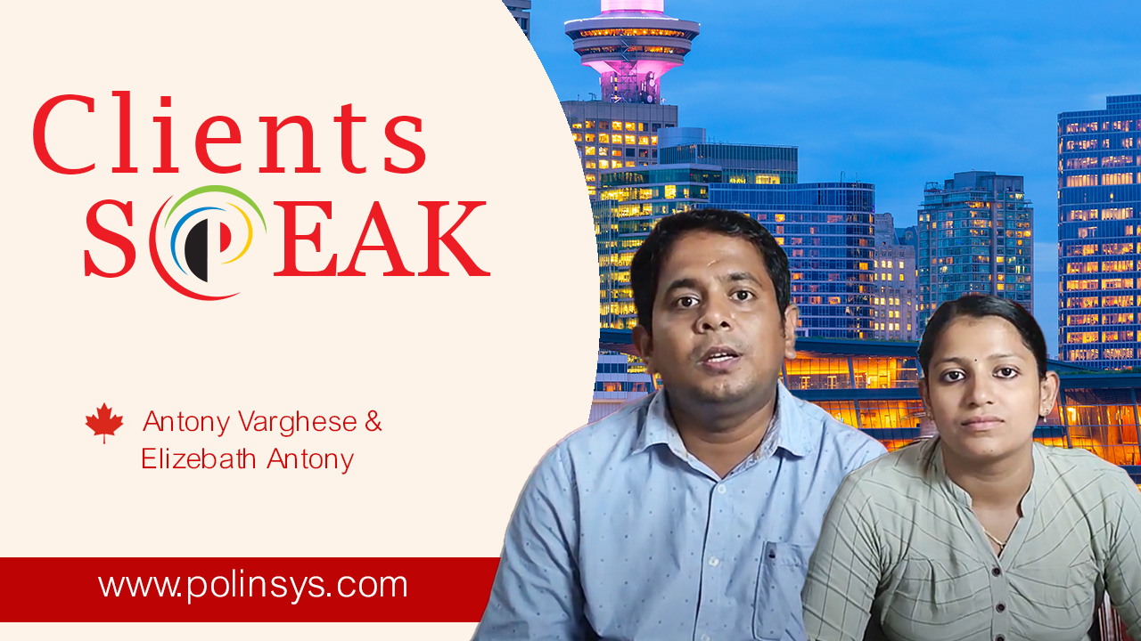 CLIENTS SPEAK | Antony Varghese & Elizebath Antony | POLINSYS