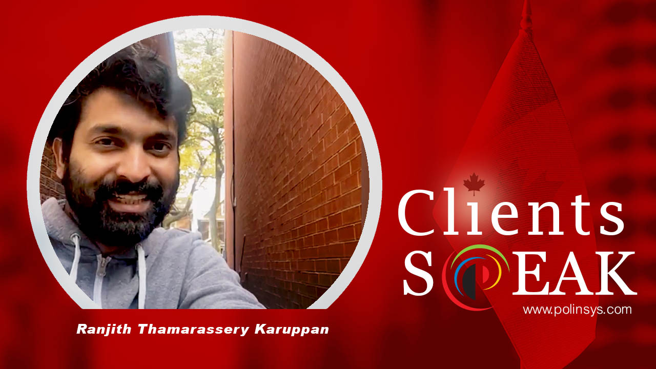 Clients Speak with Ranjith Thamarasseri and Polinsys