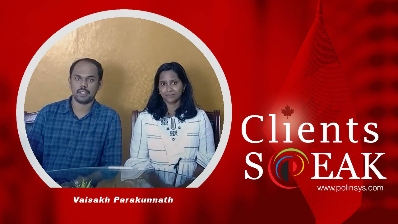 Clients Speak Vaisakh Parakunnath and Polinsys