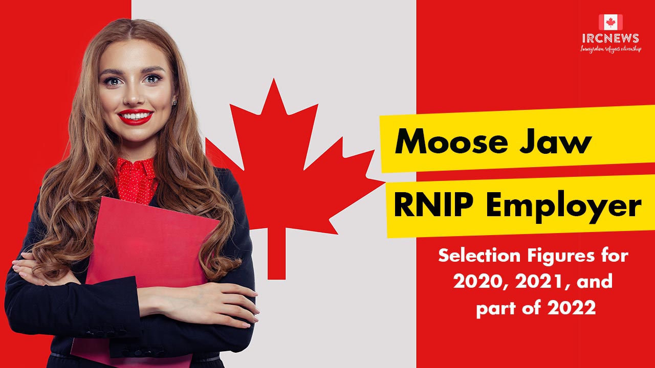 Moose Jaw RNIP Employer Selection Figures for 2020, 2021, and part of 2022 