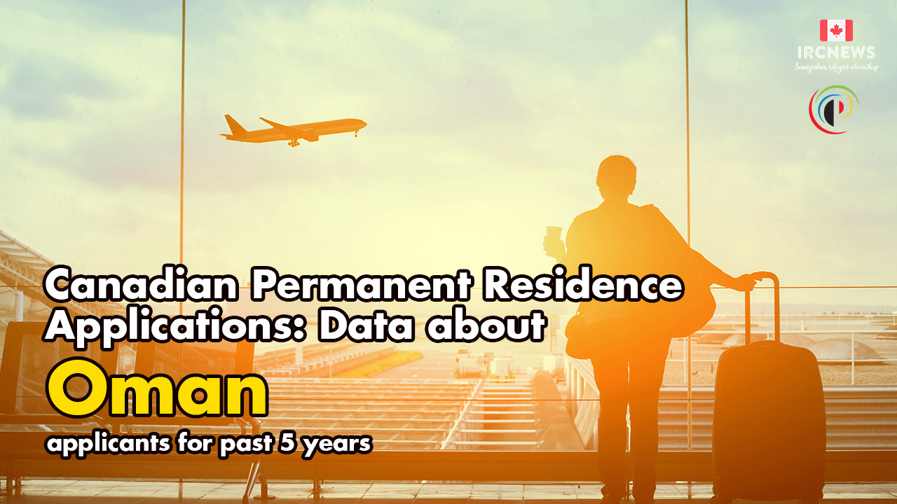 Canadian Permanent Residence Applications: Data about Oman applicants for past 5 years