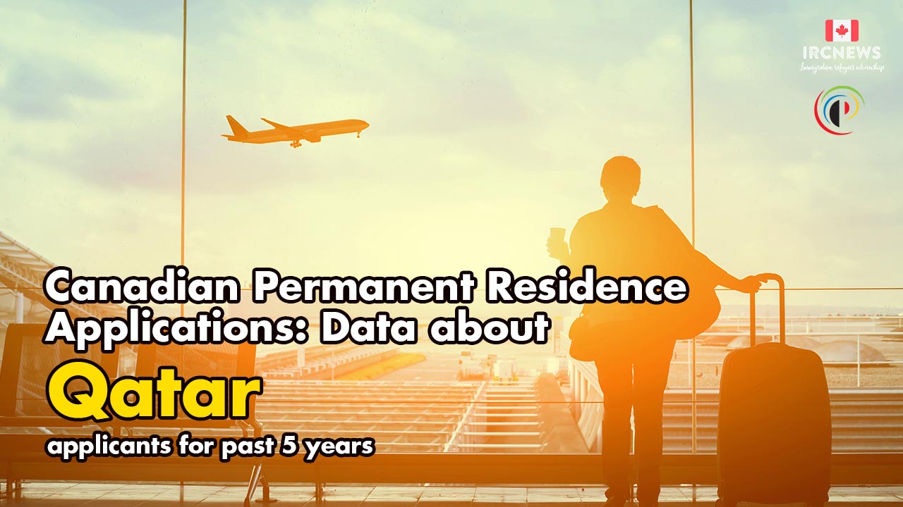 Canadian Permanent Residence Applications: Data about Qatar applicants for past 5 years 