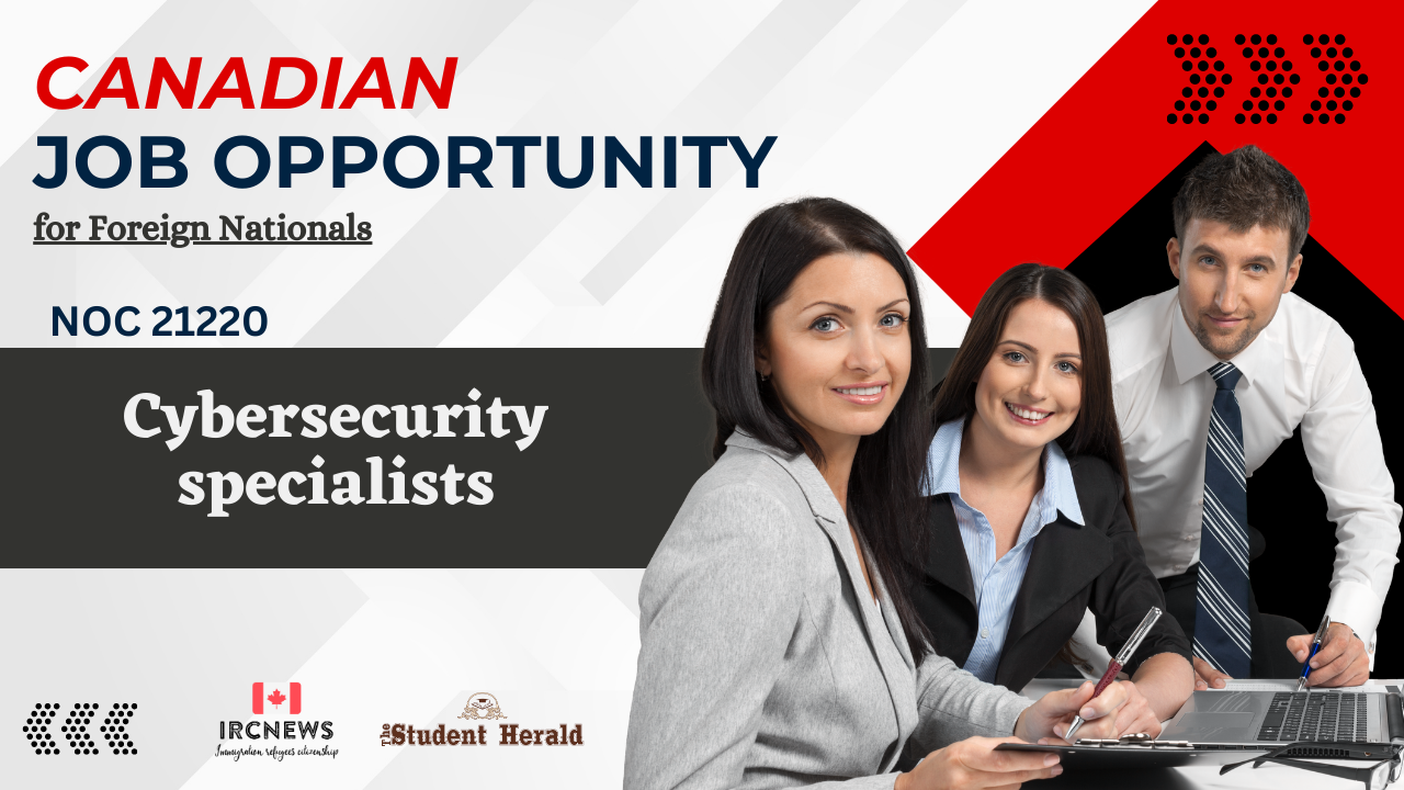 Canadian Job Opportunity for Foreign Nationals: NOC 21220,  Cybersecurity specialists in New Brunswick