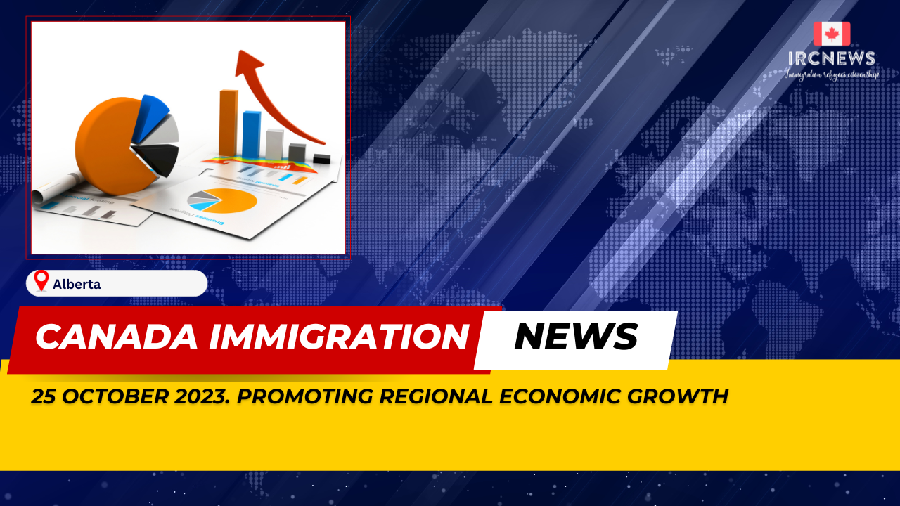 Canada Immigration News from the Provincial News Alberta released on 25 October 2023. Promoting regional economic growth 