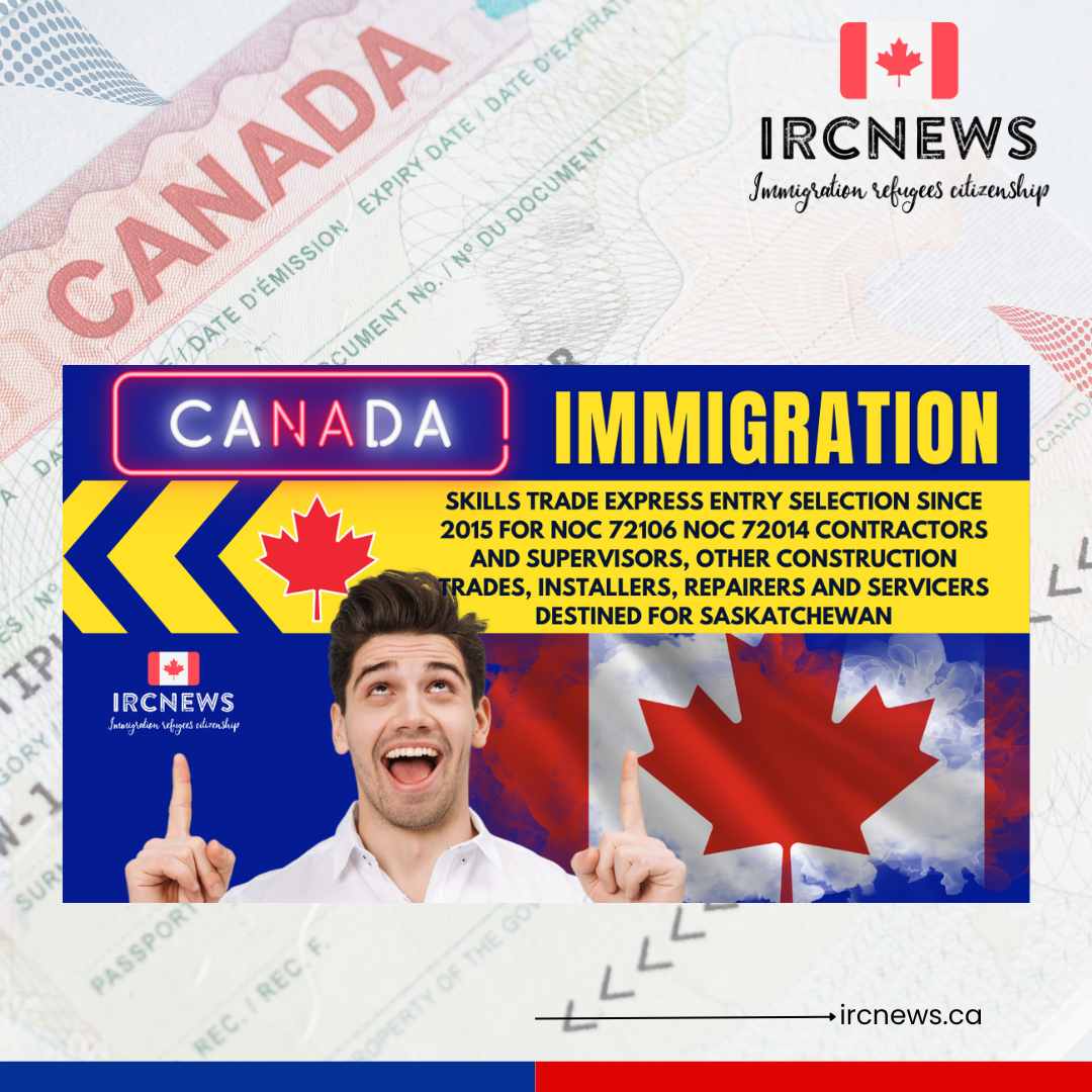 Canada Immigration CEC Express Entry selection since 2015 for NOC 41210 College and other vocational instructors for Prince Edward Island
